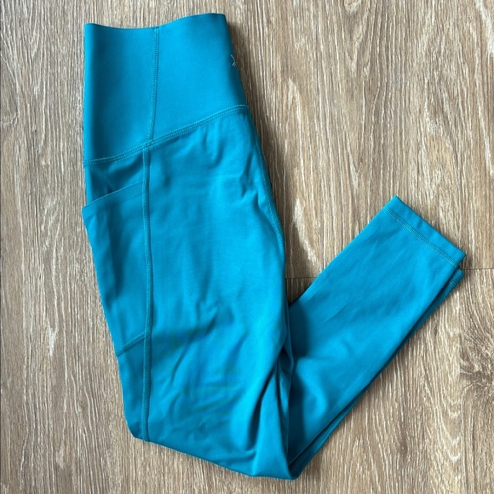 Women’s teal turquoise leggings NWOT